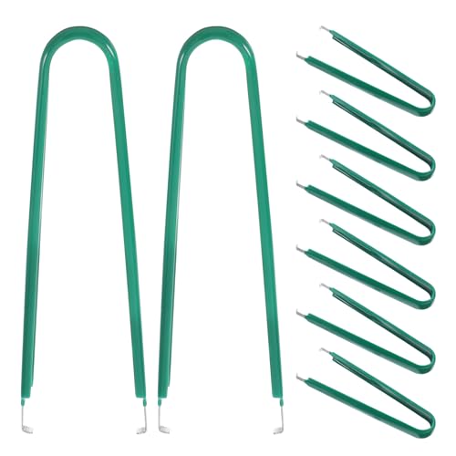 EXCEART 8-teiliger Chip-Abzieher: Kompaktes Werkzeugset zum Entfernen von IC-Chips – Isolierter U-förmiger Clip zur Unterstützung beim Abziehen von Schaltkreisen, Relaisabziehern und Entfernen von von EXCEART