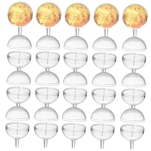 EXCEART 80 Stück Schokoladenstrauß Halter Klare Pralinenbecher für DIY Süßigkeitensträuße Verpackung für Pralinen und Kekse Robust und Einfach Zusammenzubauen von EXCEART