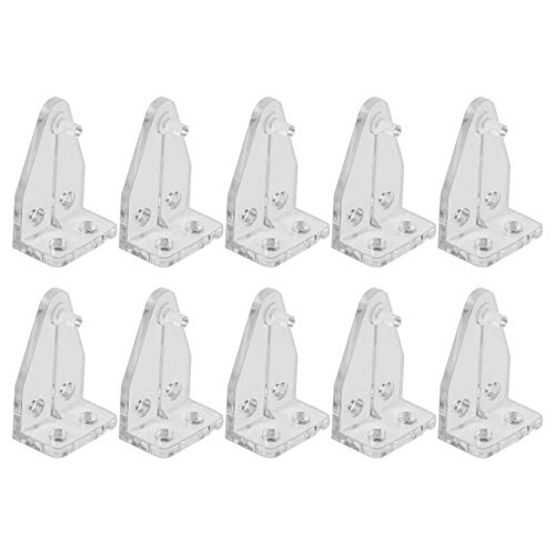 8Pcs Blind Halten Unten Klammern Klar Kunststoff Jalousien Haken Blind Halter Ersatz für Horizontale Blind von EXCEART