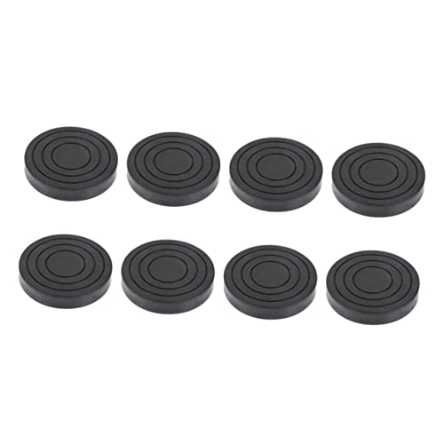 EXCEART 8stücke Teiliges Anti-Vibrations-Pads Für Waschmaschinen rutschfeste Und wasserdichte Füße Zur Geräuschreduzierung Für Waschmaschine Trockner Und Fitnessgeräte von EXCEART