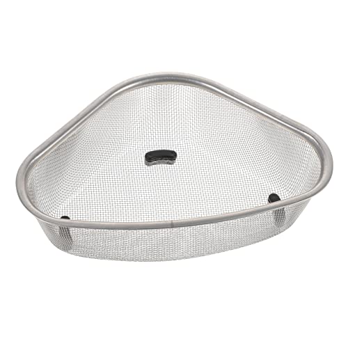 EXCEART Abtropfkorb Draht Abflusssieb Für Die Spüle Essenssieb in Der Ecke Der Spüle Abfall Abflusssiebkorb Für Küchenspüle Sink Ecksieb Hängend Silver Rostfreier Stahl EXCEART Abtropfkorb Draht Abflusssieb Für Die Spüle Essenssieb in Der Ecke Der Spüle Abfall Abflusssiebkorb Für Küchenspüle Sink Ecksieb Hängend Silver Rostfreier Stahl von EXCEART
