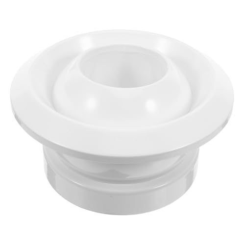 EXCEART Außenabdeckung für die Dachuntersichtentlüftung: Kugelförmiger, runder Luftverteiler mit 15,2 cm Halsgröße – verstellbare ABS-Düse für HLK-Systeme – abnehmbare Deckenlüftungsabdeckung von EXCEART