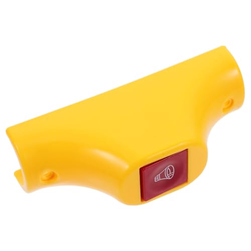 EXCEART Aussteigen Türklingelknopf Türklingelknopf Türklingeldruckknöpfe Türklingelknopf Ersatz Türklingelknopfabdeckung Türklingeldruckknöpfe Gelb Abs von EXCEART