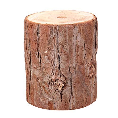 EXCEART Baumstumpf Rund Holz Blumenrinde Halter - Künstlicher Baumstumpf Blumenarrangement Ständer für Garten & Wohnzimmer EXCEART Baumstumpf Rund Holz Blumenrinde Halter - Künstlicher Baumstumpf Blumenarrangement Ständer für Garten & Wohnzimmer von EXCEART