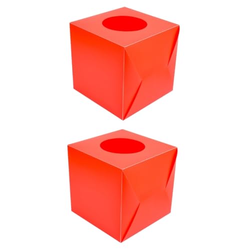 EXCEART -Box -Box liefert -Acryl-Schreibtisch-Organizer Abstimmung Tombolaboxen für Tickets leer -Zubehör Spielschachtel Büro Wahlurne von EXCEART