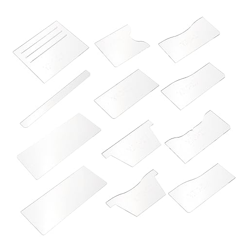 EXCEART Brieftasche Muster Vorlage Acryl Vorlagen Schablonen Für Handgemachte Leder von EXCEART