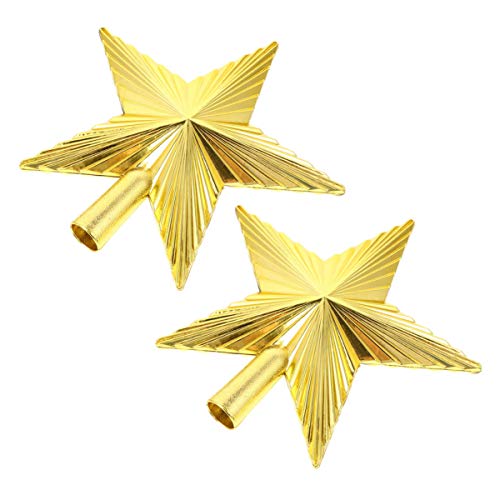 EXCEART Christbaumschmuck 2st Spitze Stern Weihnachtsschmuck Stern Kleine Spitze Stern Baumkrone Beleuchtet Baumkronen Kleiner Christbaumstern Kleiner Baum Schreibtisch Plastik EXCEART Christbaumschmuck 2st Spitze Stern Weihnachtsschmuck Stern Kleine Spitze Stern Baumkrone Beleuchtet Baumkronen Kleiner Christbaumstern Kleiner Baum Schreibtisch Plastik von EXCEART