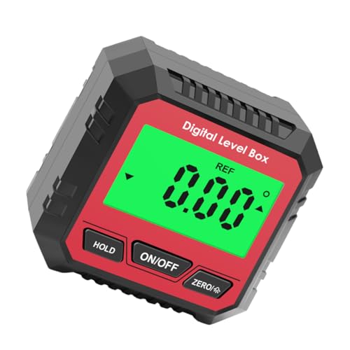 EXCEART Digitaler Neigungsmesser Winkelmesser Winkelsucher werkzeug Level-Tool Center Finder Center-Finder-Tool Kegellehre Steigungsmesser digitale Messgeräte Abs rot EXCEART Digitaler Neigungsmesser Winkelmesser Winkelsucher werkzeug Level-Tool Center Finder Center-Finder-Tool Kegellehre Steigungsmesser digitale Messgeräte Abs rot von EXCEART