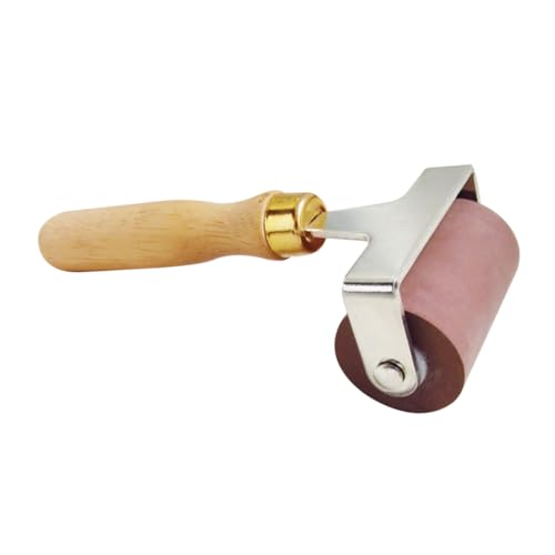 EXCEART Farbwalze Zum Druck Handfarbwalze Aus Gummi Druckwalze Für Basteln Und Kunsthandwerk Zum Ausrollen Von Druckfarbe Glatten Oberflächen von EXCEART