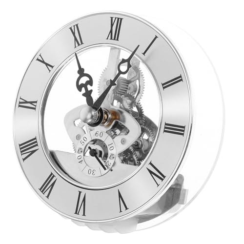 EXCEART Durchsichtiges Uhrwerk Uhreinsatz Ersatzuhrwerk Uhrwerkersatz DIY Uhrenreparatursatz Uhrwerkmechanismus Großes Uhrwerk Zinklegierung Silber EXCEART Durchsichtiges Uhrwerk Uhreinsatz Ersatzuhrwerk Uhrwerkersatz DIY Uhrenreparatursatz Uhrwerkmechanismus Großes Uhrwerk Zinklegierung Silber von EXCEART