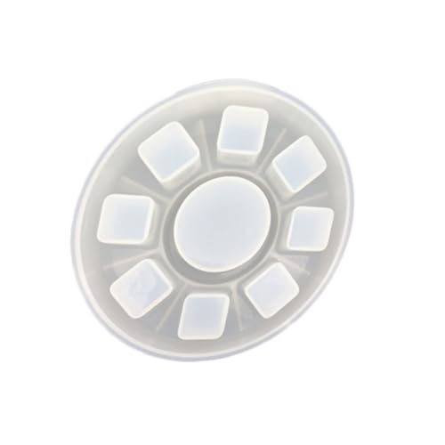 EXCEART Kreative Epoxidform Lippenstift Aufbewahrungsbox Silikonform für DIY Kosmetik Organizer Praktische und Flexible Aufbewahrungslösung für Schminkutensilien von EXCEART