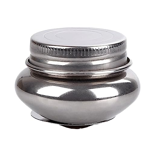 EXCEART Farbstift Topf Bürstenwaschtopf Topf Zum Waschen Von Aquarellfarbe Behälter Für Malstift Behälter Zum Mischen Von Farben Bürstenreiniger Silver Rostfreier Stahl Wiederverwendbar von EXCEART