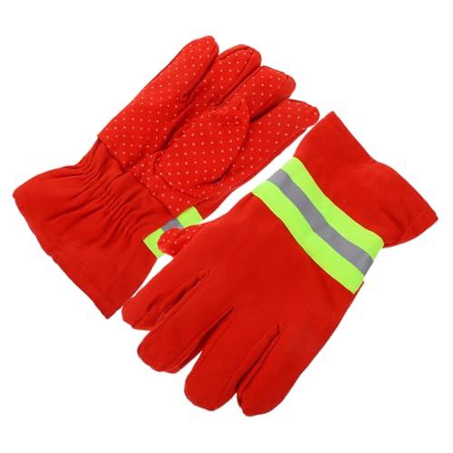 EXCEART Feuerwehrhandschuhe mit Reflektierendem Streifen Flammhemmend Isoliert Atmungsaktiv Rutschfest Einsetzbar für Brandbekämpfung und Orange Einheitsgröße EXCEART Feuerwehrhandschuhe mit Reflektierendem Streifen Flammhemmend Isoliert Atmungsaktiv Rutschfest Einsetzbar für Brandbekämpfung und Orange Einheitsgröße von EXCEART