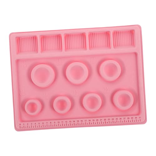 EXCEART Flockiertes Perlen Designbrett Robustem Kunststoff Wiederverwendbares Schmuckherstellungs Tablett für Halsketten und Armbänder rutschfeste Perlensortierplatte für DIY EXCEART Flockiertes Perlen Designbrett Robustem Kunststoff Wiederverwendbares Schmuckherstellungs Tablett für Halsketten und Armbänder rutschfeste Perlensortierplatte für DIY von EXCEART