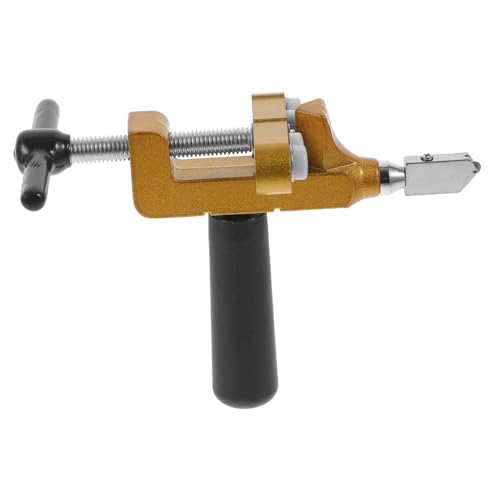 EXCEART Fräser aus Aluminiumlegierung Fliesenteiler spitzmaschine kantenschleifmaschine Glasbearbeitung flaschenschneider glasschneider handwerkzeug Trennwand aus Keramik Glas-T-Cutter von EXCEART