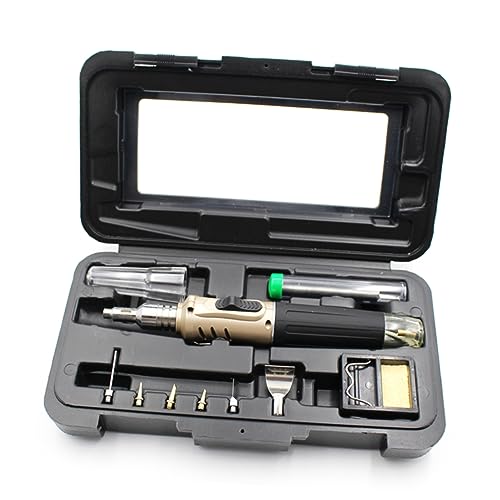 EXCEART Kabelloser Gaslötkolben Lötset Mit Automatischer Zündung Esd-sicher Für Schmuckreparatur Modellbau Und Elektronik Flammentemperatur EXCEART Kabelloser Gaslötkolben Lötset Mit Automatischer Zündung Esd-sicher Für Schmuckreparatur Modellbau Und Elektronik Flammentemperatur von EXCEART