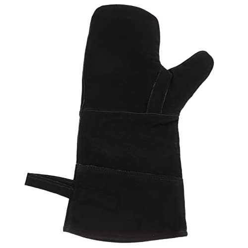 EXCEART Hitzebeständige Kaminhandschuhe Feuerfeste Grillhandschuhe für Grill und Schweißen Flexibles Design mit Baumwollfutter für Optimalen Schutz EXCEART Hitzebeständige Kaminhandschuhe Feuerfeste Grillhandschuhe für Grill und Schweißen Flexibles Design mit Baumwollfutter für Optimalen Schutz von EXCEART