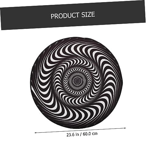 EXCEART Illusionsteppich Teppiche Illusion Teppich Teppiche Teppich Hausbedarf Rutschfester Teppichboden Nicht-schlupf-bodenmatte Teppichmatte Illusionsbodenmatte Kristallsamt von EXCEART