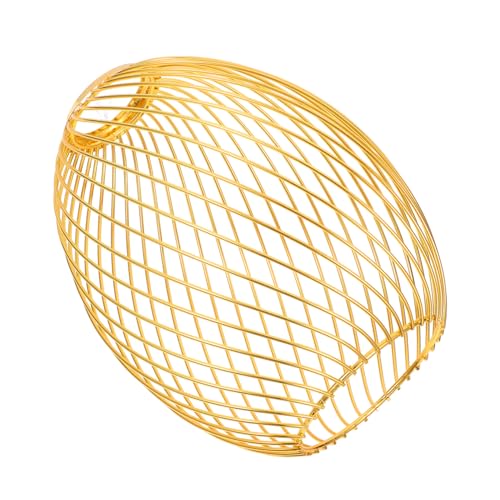 EXCEART Industrieller Metall Lampenschirm für Pendelleuchte Dekorativer Robuster Hängelichtschirm in Gold Vielseitig Einsetzbar für Wohnzimmer Bar und Restaurant Warmes Sanftes Licht EXCEART Industrieller Metall Lampenschirm für Pendelleuchte Dekorativer Robuster Hängelichtschirm in Gold Vielseitig Einsetzbar für Wohnzimmer Bar und Restaurant Warmes Sanftes Licht von EXCEART