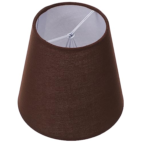 EXCEART Kaffeebirne Lampenabdeckung Stoff Kronleuchter Lampenschirme Lampenschirm-Kronleuchter einfach Creme rechteckig Lampenschirmabdeckung Kaffee -Lampenschatten Coffee EXCEART Kaffeebirne Lampenabdeckung Stoff Kronleuchter Lampenschirme Lampenschirm-Kronleuchter einfach Creme rechteckig Lampenschirmabdeckung Kaffee -Lampenschatten Coffee von EXCEART