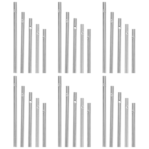 EXCEART Klangstäbe Für Windspiel Windspiel Wind Chime Rohr S?TZE von Verschiedenen L?ngen Silber Produktion Kit Geeignet für Home Garten Outdoor Ornamente 30 Pcs Windspiele Für Draußen Glockenspiele EXCEART Klangstäbe Für Windspiel Windspiel Wind Chime Rohr S?TZE von Verschiedenen L?ngen Silber Produktion Kit Geeignet für Home Garten Outdoor Ornamente 30 Pcs Windspiele Für Draußen Glockenspiele von EXCEART
