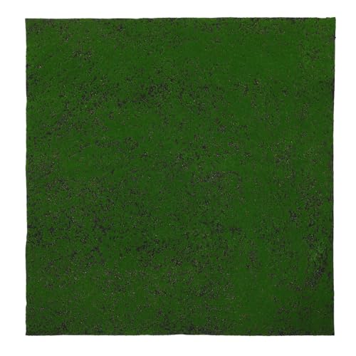 EXCEART Künstliche Moos Teppich Moosmatte Moosplatte Deko Pflanzenteppich Moos Wandbild Paneele Wandverkleidung Künstliche Moosbild 3D Wandplatten für Wohnzimmer Garten Aquarium Deko von EXCEART