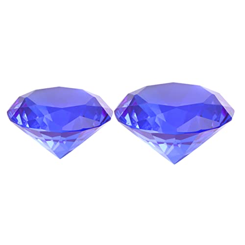 EXCEART Künstlicher Kristalldiamant Dekoratives Blaue Hochzeit Tischdeko Brautparty Ornament für Romantische Feier Zuhause EXCEART Künstlicher Kristalldiamant Dekoratives Blaue Hochzeit Tischdeko Brautparty Ornament für Romantische Feier Zuhause von EXCEART