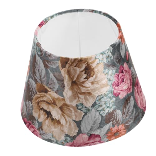 EXCEART Lampenschirm Blumen Muster Aus Stoff Dekorative Lampenabdeckung Für Haushaltslicht Einfache Installation Passt Zu Vielen Lampenarten EXCEART Lampenschirm Blumen Muster Aus Stoff Dekorative Lampenabdeckung Für Haushaltslicht Einfache Installation Passt Zu Vielen Lampenarten von EXCEART