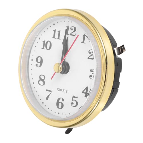 EXCEART Leiser Quarzuhrmechanismus, 65 Mm, Runder Uhrkopfeinsatz, Ersatz Für Arabische Ziffern, DIY-bastelset Für Die Restaurierung Von Wanduhren Zu Hause EXCEART Leiser Quarzuhrmechanismus, 65 Mm, Runder Uhrkopfeinsatz, Ersatz Für Arabische Ziffern, DIY-bastelset Für Die Restaurierung Von Wanduhren Zu Hause von EXCEART