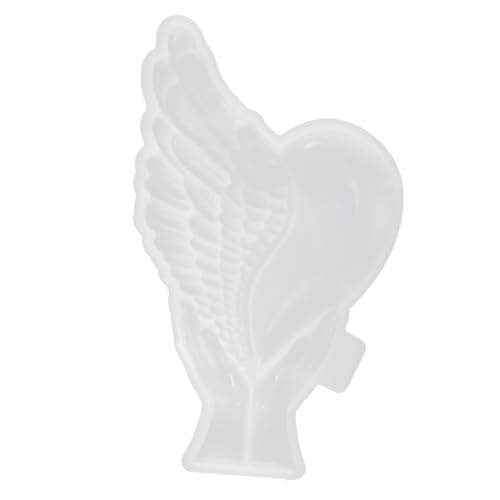 EXCEART Liebe Silikonform Diy Epoxidform Flügel-wandskulptur-form Flügelförmige Formen Handgemachte Silikonform Herz Silikonformen Flügel-schokoladenform Lieferungen Kieselgel Weiß Gips EXCEART Liebe Silikonform Diy Epoxidform Flügel-wandskulptur-form Flügelförmige Formen Handgemachte Silikonform Herz Silikonformen Flügel-schokoladenform Lieferungen Kieselgel Weiß Gips von EXCEART