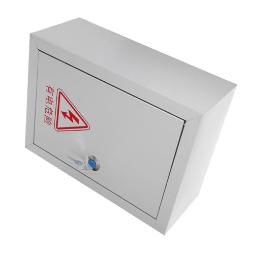 EXCEART Metall Verteilerkasten Schutzbox für Außenbereich Robuste Elektrische Verteilerdose aus Vielseitig für Haus und Werkstattanwendungen Wetterfeste Elektrobox EXCEART Metall Verteilerkasten Schutzbox für Außenbereich Robuste Elektrische Verteilerdose aus Vielseitig für Haus und Werkstattanwendungen Wetterfeste Elektrobox von EXCEART