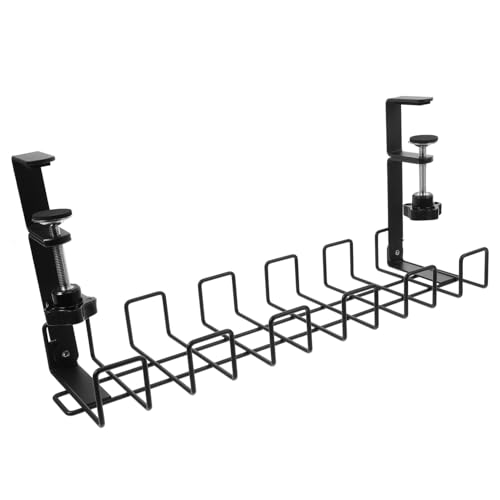 EXCEART Multifunktionaler Verstellbarer Kabelhalter Schreibtisch Robustes Kabelmanagement tablett Langlebiger Organizer für Büro und Zuhause Schwarze Kabelführung mit Hoher Tragfähigkeit EXCEART Multifunktionaler Verstellbarer Kabelhalter Schreibtisch Robustes Kabelmanagement tablett Langlebiger Organizer für Büro und Zuhause Schwarze Kabelführung mit Hoher Tragfähigkeit von EXCEART