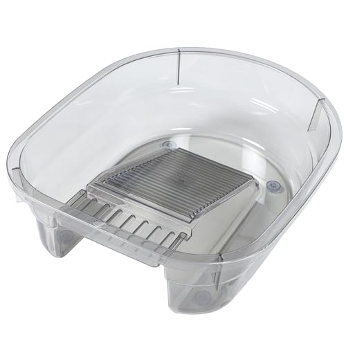 EXCEART Multifunktionales Waschbecken mit Waschbrett Praktische Handwaschstation für Zuhause Camping und Hochwertige Kunststoffwaschbadewanne mit Effizientem Design von EXCEART