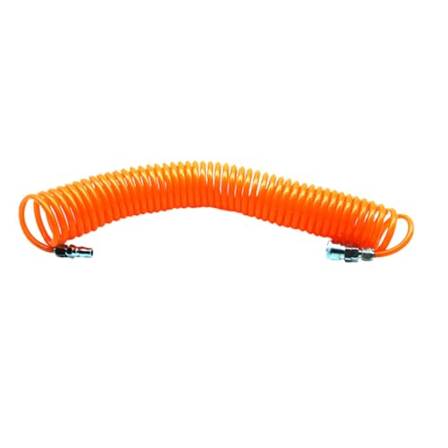 EXCEART PU Druckluftschlauch Flexibel Elastisch Komprimierbar mit Doppelendkupplung für Luftkompressor und Fahrzeugdruckluftgeräte EXCEART PU Druckluftschlauch Flexibel Elastisch Komprimierbar mit Doppelendkupplung für Luftkompressor und Fahrzeugdruckluftgeräte von EXCEART