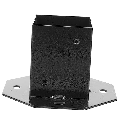 EXCEART Post Basis Schutzhalterung für Holzbriefkästen Pfostenstütze für Geländer und Zäune Stabil und Leicht zu Installieren für Garten und Terrasse von EXCEART