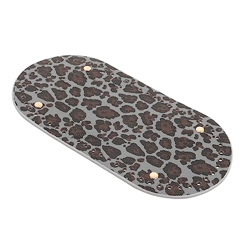 EXCEART Pu Leder Taschenboden Mit Löchern Handgefertigter Basiseinsatz Für DIY Handtaschen Für Strick Häkelprojekte Leopardendesign EXCEART Pu Leder Taschenboden Mit Löchern Handgefertigter Basiseinsatz Für DIY Handtaschen Für Strick Häkelprojekte Leopardendesign von EXCEART