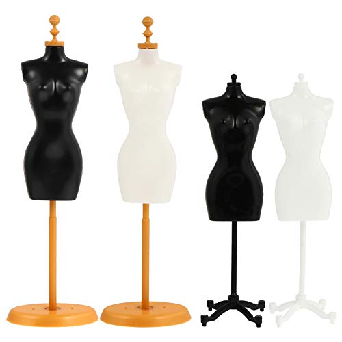 EXCEART Schneiderpuppe Weibliche Puppenkleid Form Schneiderbüste Damenbüste Schaufensterpuppe Puppenkleid Displayhalter Mannequin Modell Puppenständer für DIY Puppenhaus Deko 4 Stück Misch Stil EXCEART Schneiderpuppe Weibliche Puppenkleid Form Schneiderbüste Damenbüste Schaufensterpuppe Puppenkleid Displayhalter Mannequin Modell Puppenständer für DIY Puppenhaus Deko 4 Stück Misch Stil von EXCEART