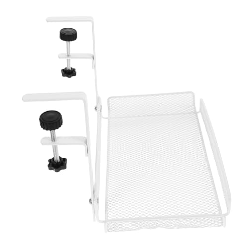 EXCEART Schreibtisch Kabelkorb Weiß Kabelhalter mit Hoher Tragfähigkeit Kabelmanagement Ablage für Stromkabel USB adapter und Netzteile Praktischer Organizer für Büro und Zuhause EXCEART Schreibtisch Kabelkorb Weiß Kabelhalter mit Hoher Tragfähigkeit Kabelmanagement Ablage für Stromkabel USB adapter und Netzteile Praktischer Organizer für Büro und Zuhause von EXCEART