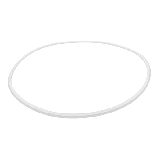 EXCEART Schutzring Für Barhocker Boden Barhocker-Ring Unterstützt Barhocker-basisring Schutzvorrichtungen Für Barhocker Runder Hockerschutz Barstuhlring Fußring Für Barhocker Weiß Gummi von EXCEART