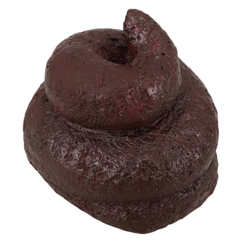 EXCEART Simulierter Schlüsselkasten aus Stein gefälschter Kotschlüsselversteck klein tragbar gefälschter Poop-Schlüsselhalter Schlüsselversteck für den Außenbereich, dekorativ Harz Kaffee von EXCEART