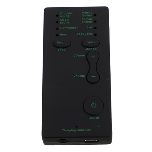 EXCEART Soundkarten -Sprachwandler Werkzeug zum Ändern der Stimme Sprachmodifikator Mini-Soundwechsler Stimmverzerrer Tragbarer Soundwechsler Tonwechsler Mini-Sprachwechsler Plastik Black EXCEART Soundkarten -Sprachwandler Werkzeug zum Ändern der Stimme Sprachmodifikator Mini-Soundwechsler Stimmverzerrer Tragbarer Soundwechsler Tonwechsler Mini-Sprachwechsler Plastik Black von EXCEART