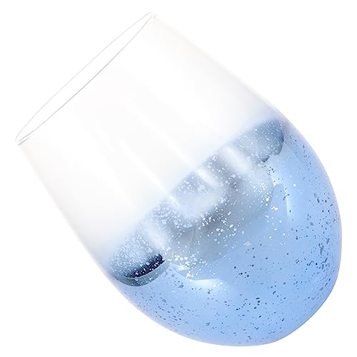 EXCEART Weinglas Trinkbecher Getränkebecher schnapsgläser Weingläser Gläser für kalte Getränke Weinbecher ohne Stiel Kristall Becher für kalte Getränke Becher von EXCEART