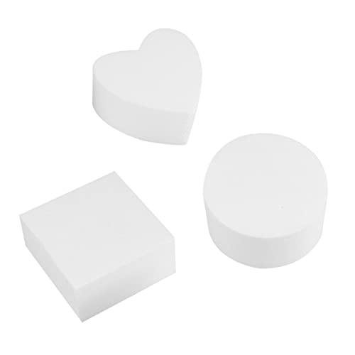 EXCEART Styroporkugeln Set - 9 StüCk WeißE Bastelschaumstoffe FüR Kuchenformen Und Kunstprojekte Ideal FüR Fensterdekoration Und Weihnachts-Skulpturen Anpassbar Und Leicht Zu Bearbeiten EXCEART Styroporkugeln Set - 9 StüCk WeißE Bastelschaumstoffe FüR Kuchenformen Und Kunstprojekte Ideal FüR Fensterdekoration Und Weihnachts-Skulpturen Anpassbar Und Leicht Zu Bearbeiten von EXCEART