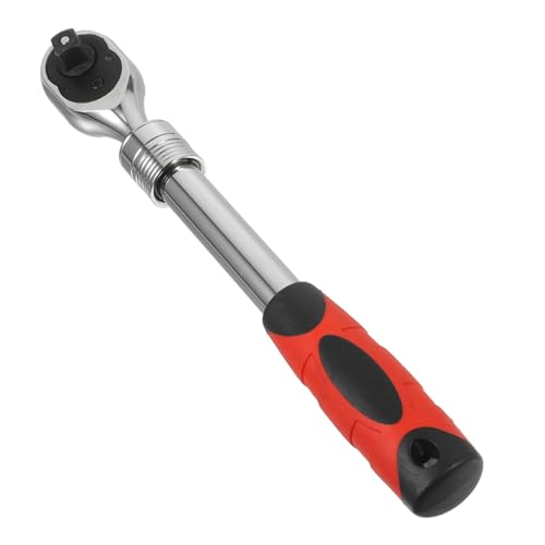 EXCEART Teleskop Ratsche mit Flexiblem Schwenkkopf Umkehrbare Schnellspann Ratsche für Enge Räume Ergonomischer Griff Langlebig und Leicht Roter Ratschen Schraubendreher EXCEART Teleskop Ratsche mit Flexiblem Schwenkkopf Umkehrbare Schnellspann Ratsche für Enge Räume Ergonomischer Griff Langlebig und Leicht Roter Ratschen Schraubendreher von EXCEART