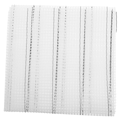EXCEART Teppich-Leinwand: Dekorative Teppich-Leinwand für DIY-Projekte – Blanko-Knüpfhaken-Netzträgerbasis für die Herstellung von Teppichen, Wandteppichen und Stickereien von EXCEART