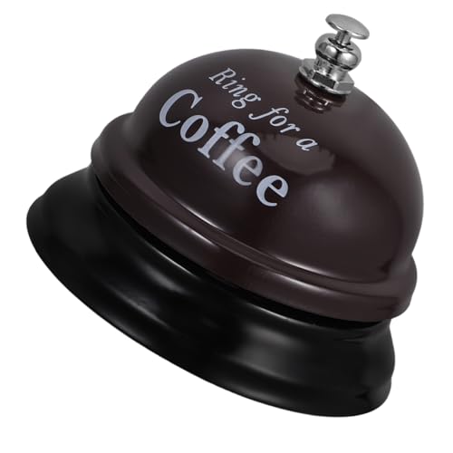 EXCEART Tischglocke Für Service Laute Klingel Für Restaurants Hotels Und Büros Langlebige Empfangsglocke Mit Professionellem Design Einfache Handhabung Und Vielseitig Einsetzbar von EXCEART