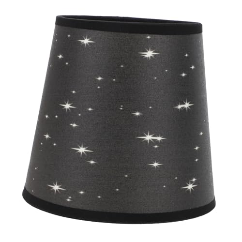 EXCEART Tischlampe Falten- Lampen Mit Abdeckung Schreibtisch Schatten Schwarz Eisen von EXCEART