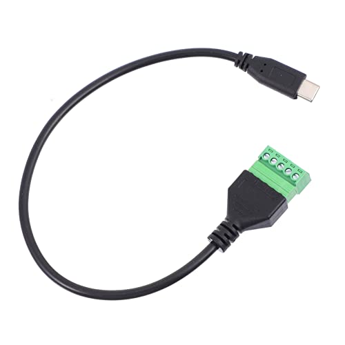 EXCEART USB C Schraubklemmen Verlängerungskabel Datenübertragung für Computer Smartphones Tablets für Type C Geräte Langlebig Praktisch EXCEART USB C Schraubklemmen Verlängerungskabel Datenübertragung für Computer Smartphones Tablets für Type C Geräte Langlebig Praktisch von EXCEART