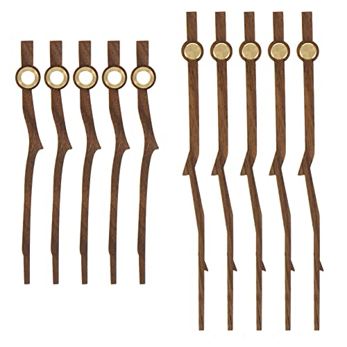 EXCEART 5 Sets DIY Uhrzeiger Holz Ersatzteile FüR Wanduhr, Kreuzstich, Handwerk, Quarz Uhrwerk, 12 Zoll EXCEART 5 Sets DIY Uhrzeiger Holz Ersatzteile FüR Wanduhr, Kreuzstich, Handwerk, Quarz Uhrwerk, 12 Zoll von EXCEART