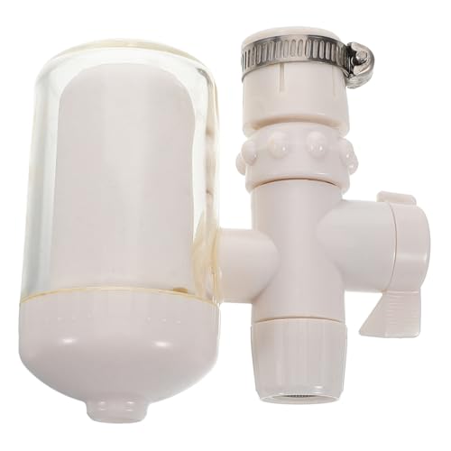 EXCEART Wasserreiniger Wasserfilter Wasserfiltersystem Küchenhahnfilter Küchenspüle Filter Kunststoff Weiß von EXCEART